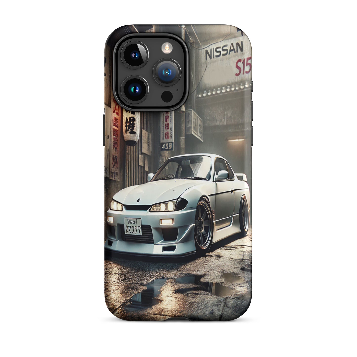 iPhone Dual-Layered Tough Case With Raised Bezel - Nissan Silvia S15