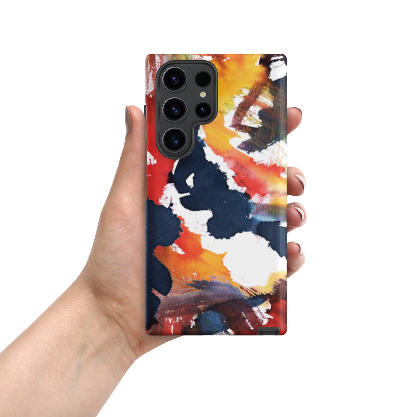 Samsung Tough Case Induction Charging Compatible - Splatter