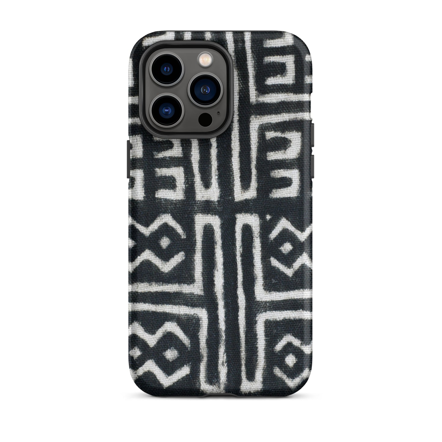 iPhone Dual-Layered Tough Case With Raised Bezel - Aztec