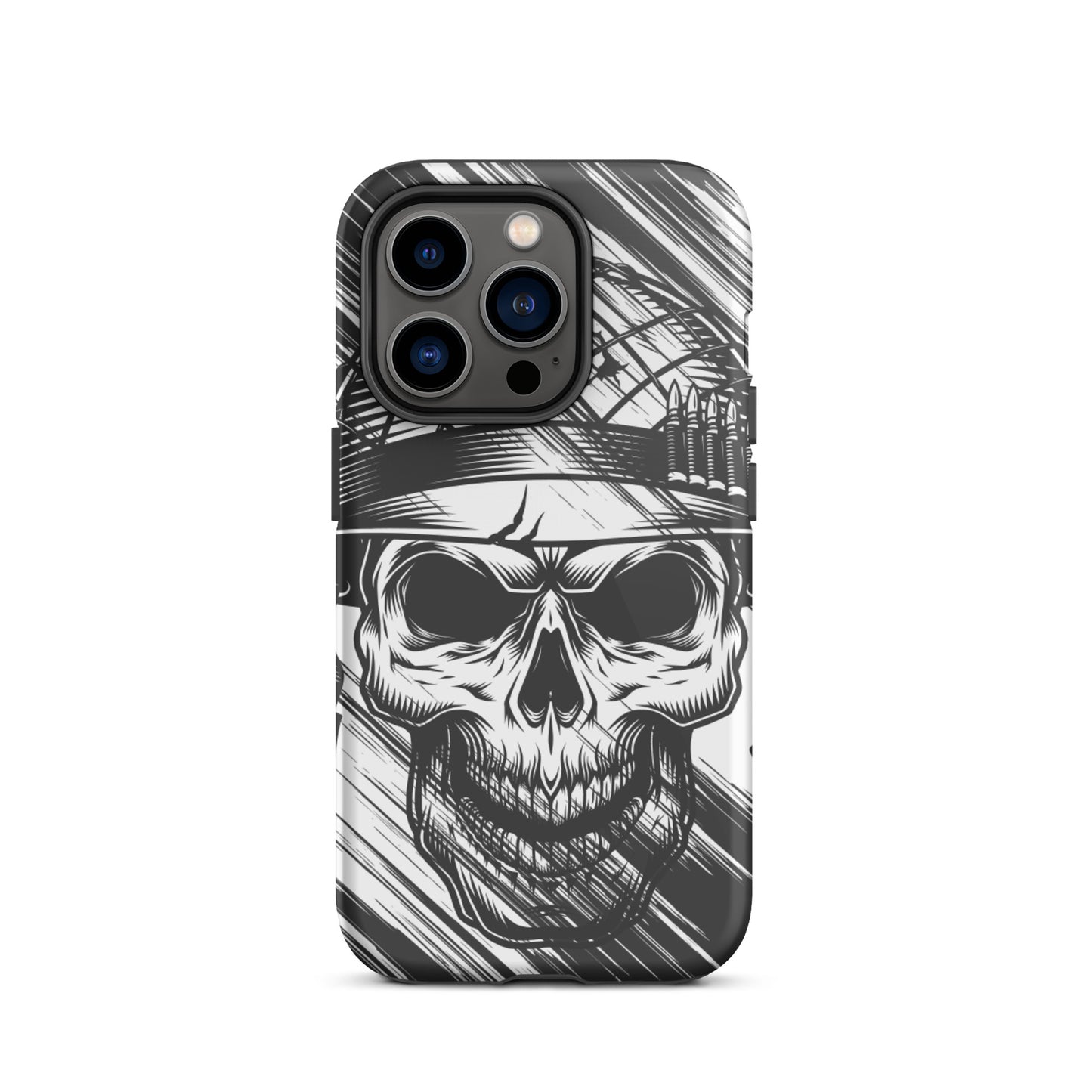 iPhone Dual-Layered Tough Case With Raised Bezel - Military Veteran