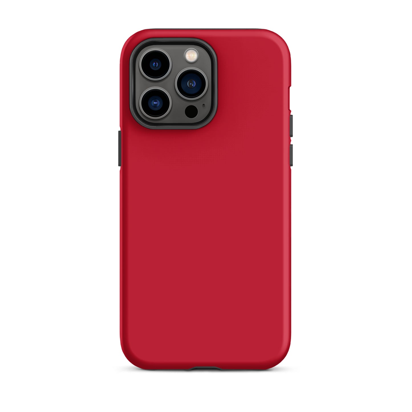 iPhone Dual-Layered Tough Case With Raised Bezel - Red