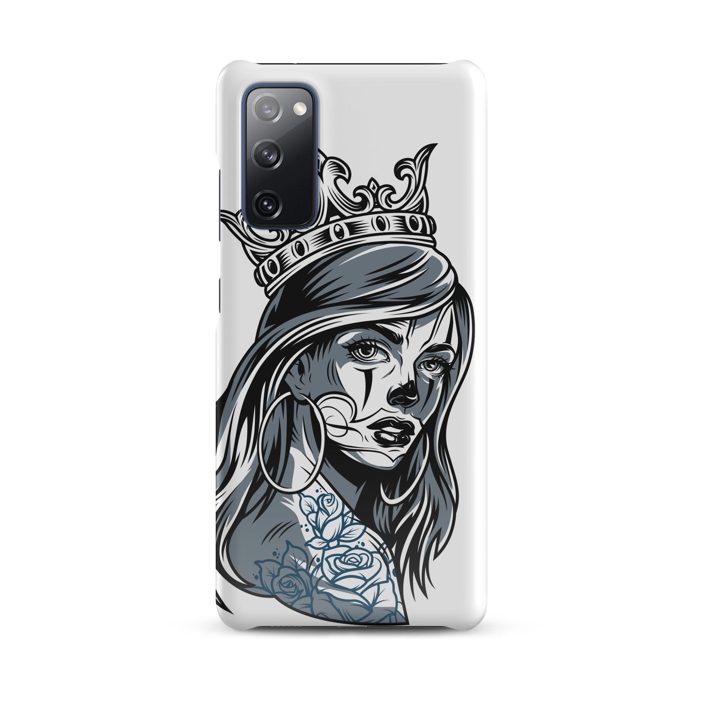 chicano-girl-design-snap-case-for-samsung-glossy-samsung-galaxy-s20-fe-front