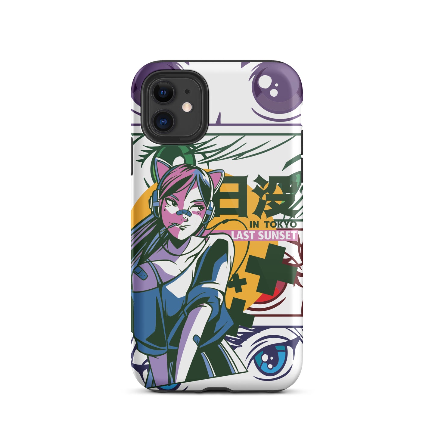 iPhone Dual-Layered Tough Case With Raised Bezel - Anime Frenzy