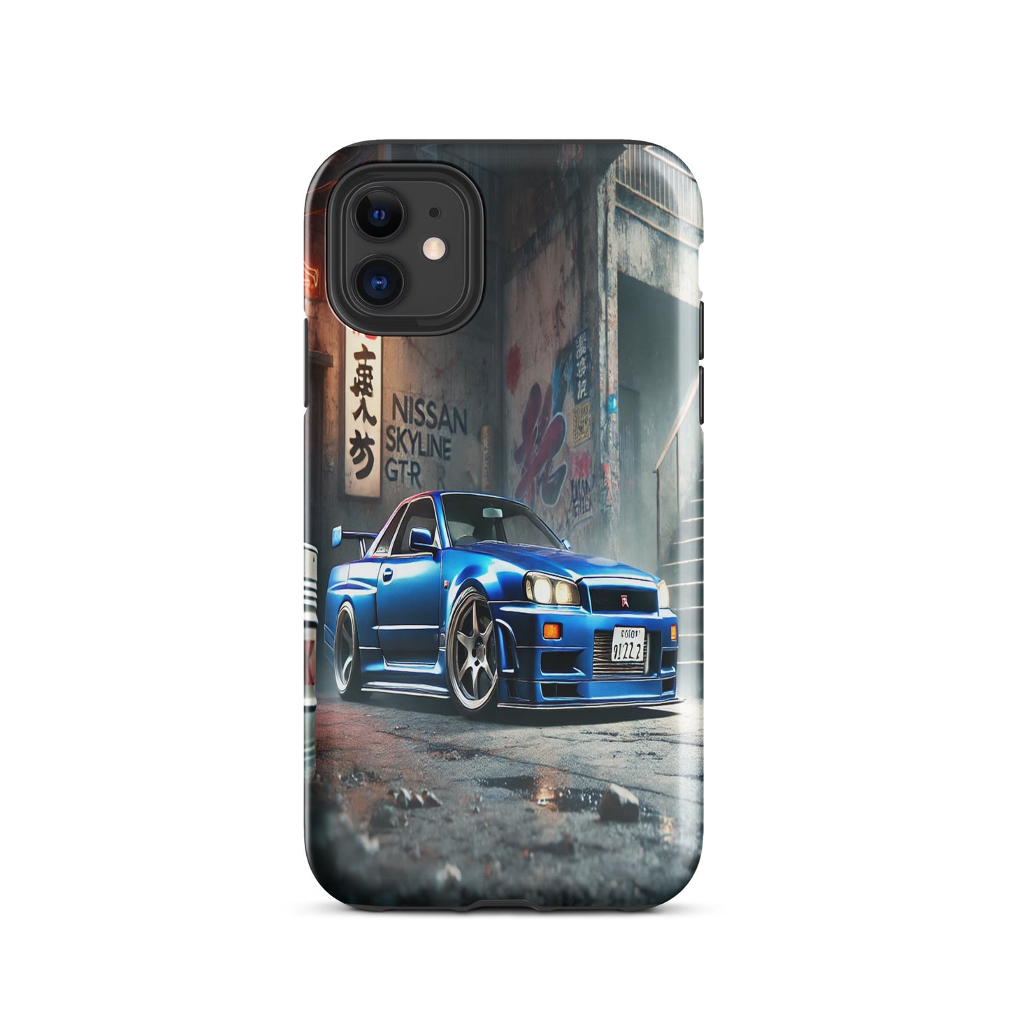 iPhone Dual-Layered Tough Case With Raised Bezel - Nissan Skyline R34 GT-R