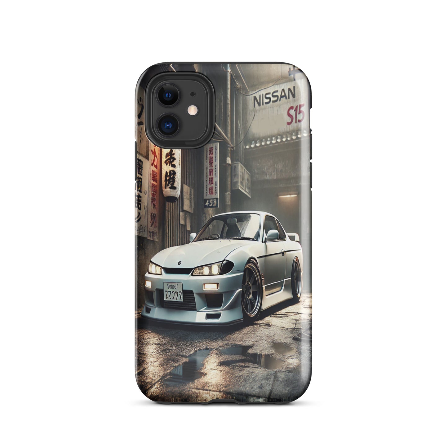 iPhone Dual-Layered Tough Case With Raised Bezel - Nissan Silvia S15