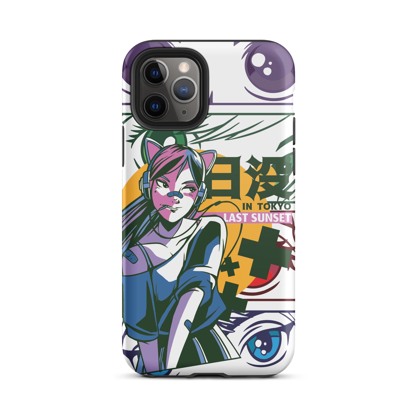 iPhone Dual-Layered Tough Case With Raised Bezel - Anime Frenzy