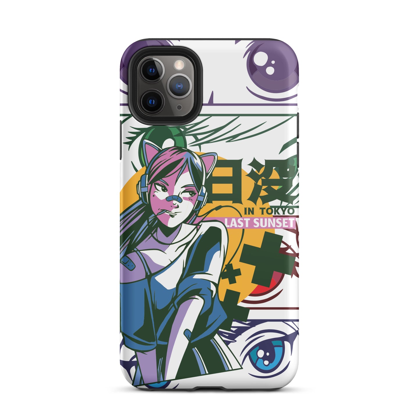 iPhone Dual-Layered Tough Case With Raised Bezel - Anime Frenzy