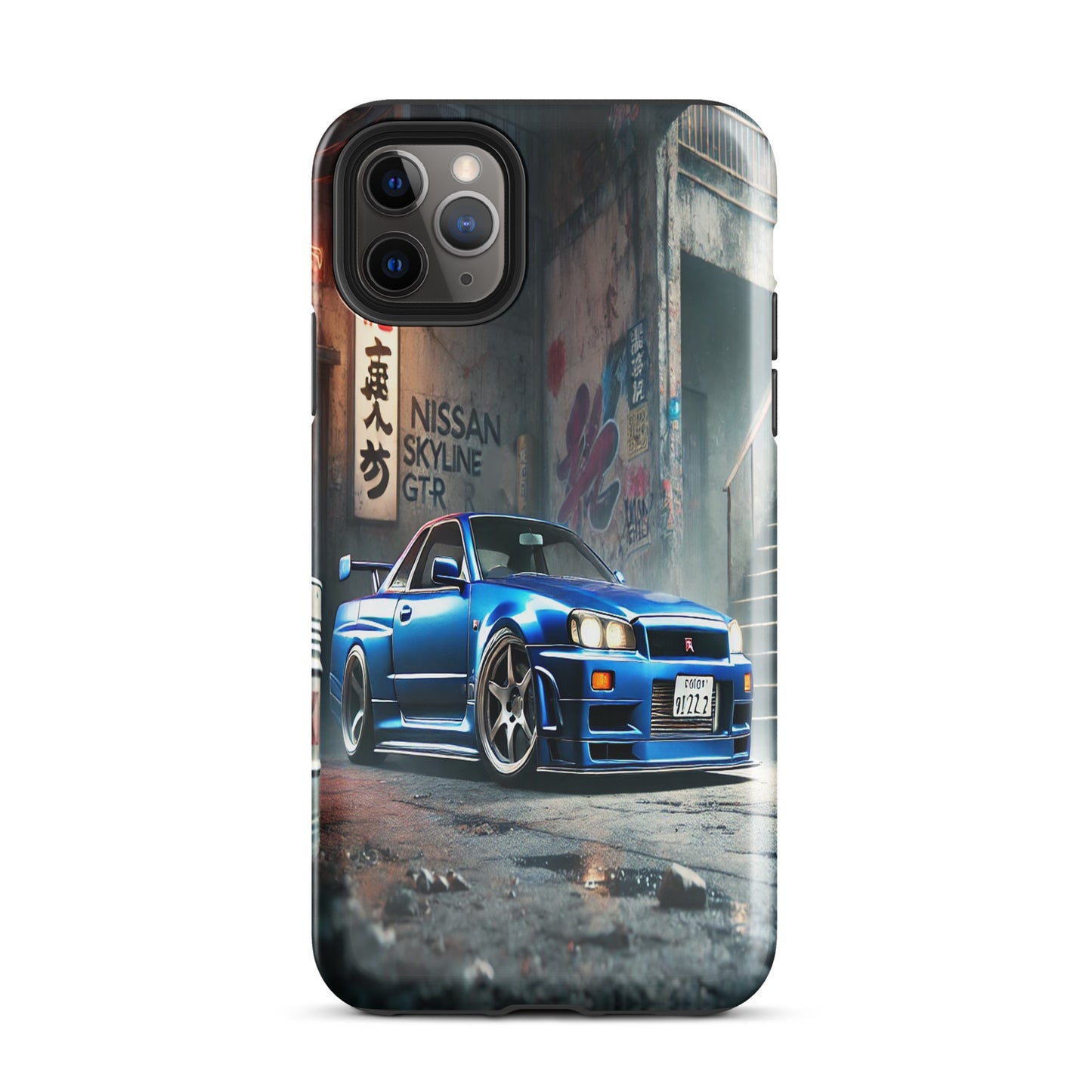 iPhone Dual-Layered Tough Case With Raised Bezel - Nissan Skyline R34 GT-R