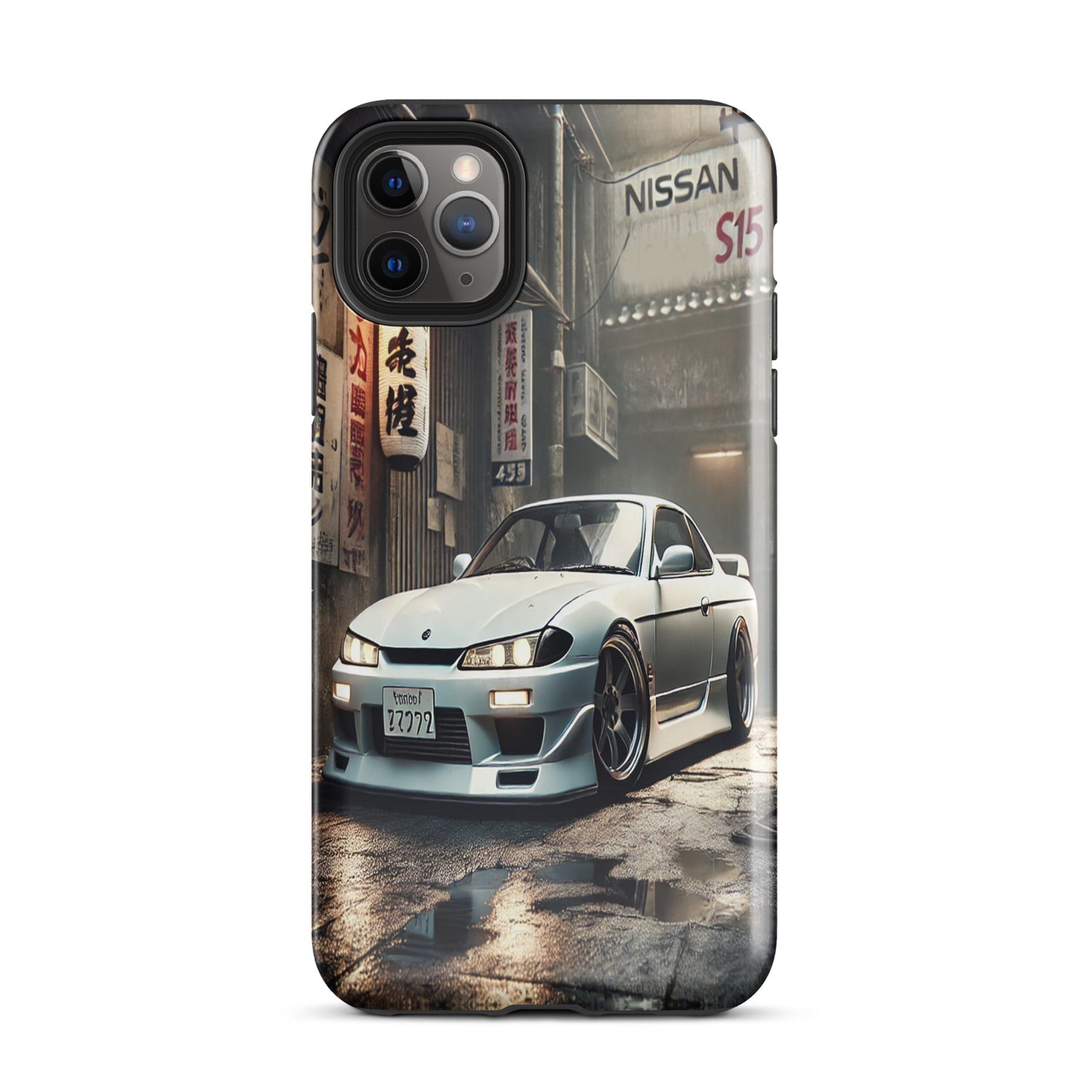 iPhone Dual-Layered Tough Case With Raised Bezel - Nissan Silvia S15