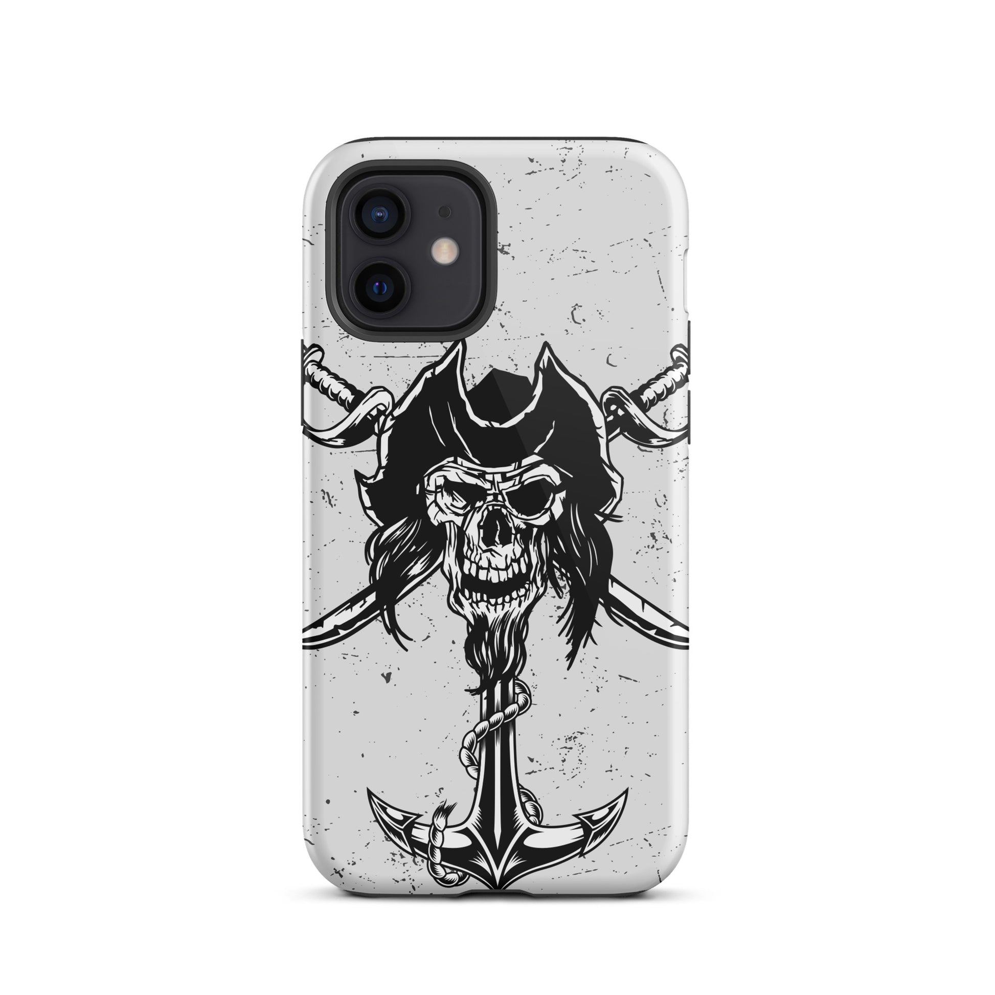 Iphone-12-glossy-case-pirate-and-anchor-design