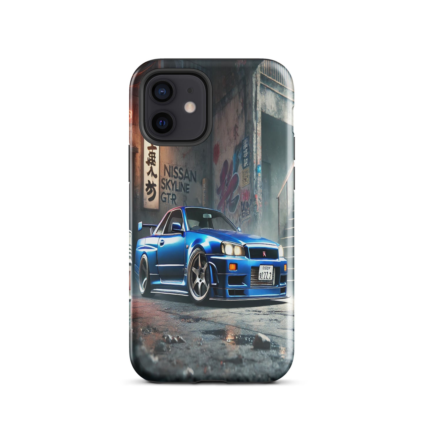 iPhone Dual-Layered Tough Case With Raised Bezel - Nissan Skyline R34 GT-R
