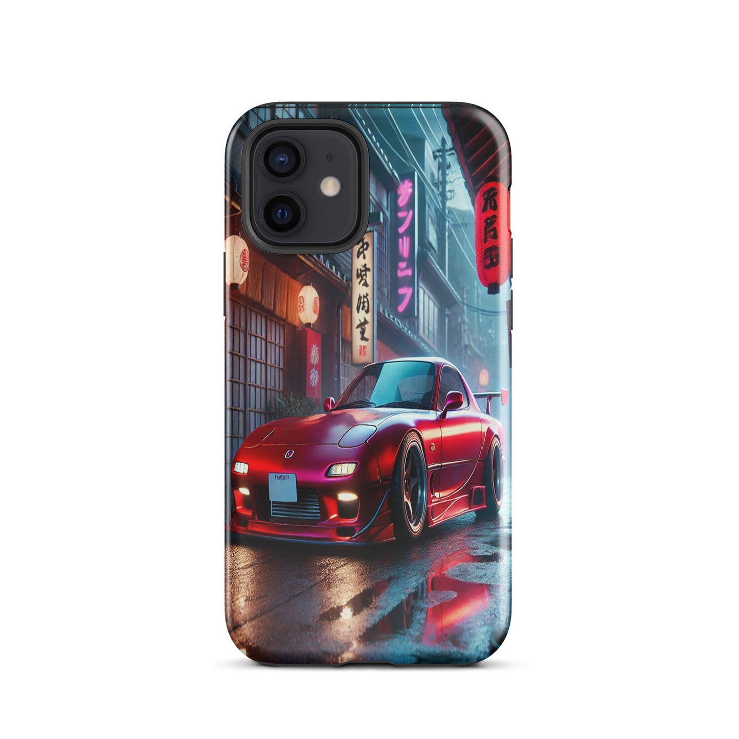 iPhone Dual-Layered Tough Case With Raised Bezel - Mazda RX7
