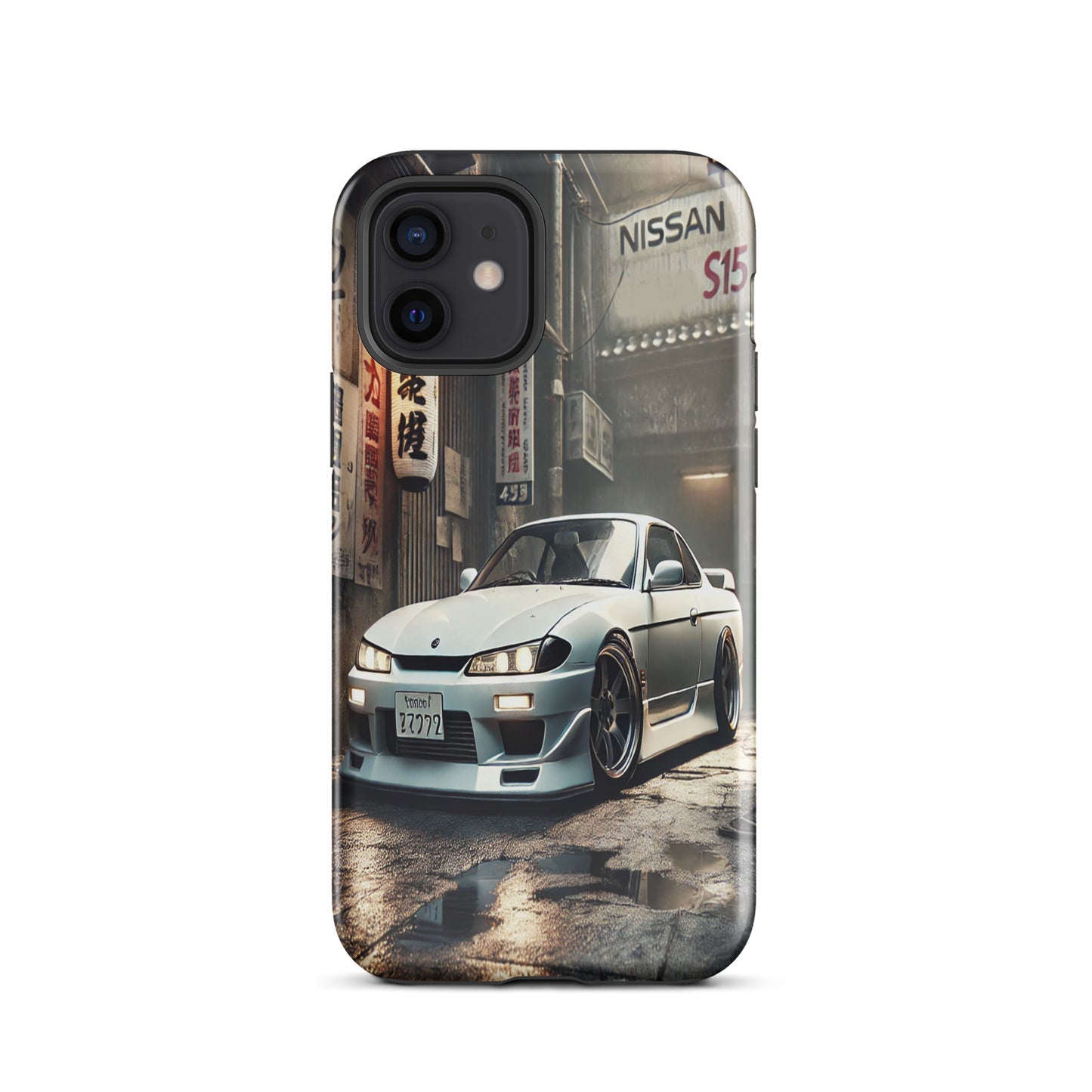 iPhone Dual-Layered Tough Case With Raised Bezel - Nissan Silvia S15