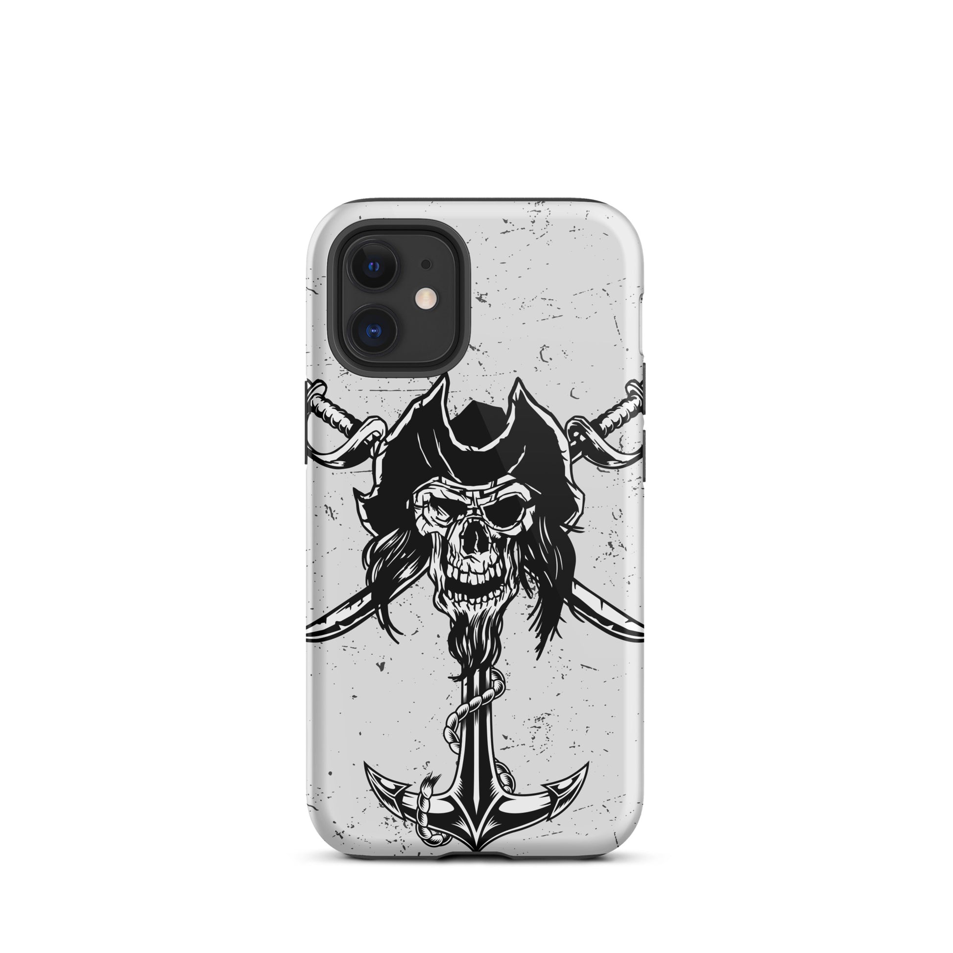 Iphone-12-mini-glossy-case-pirate-and-anchor-design