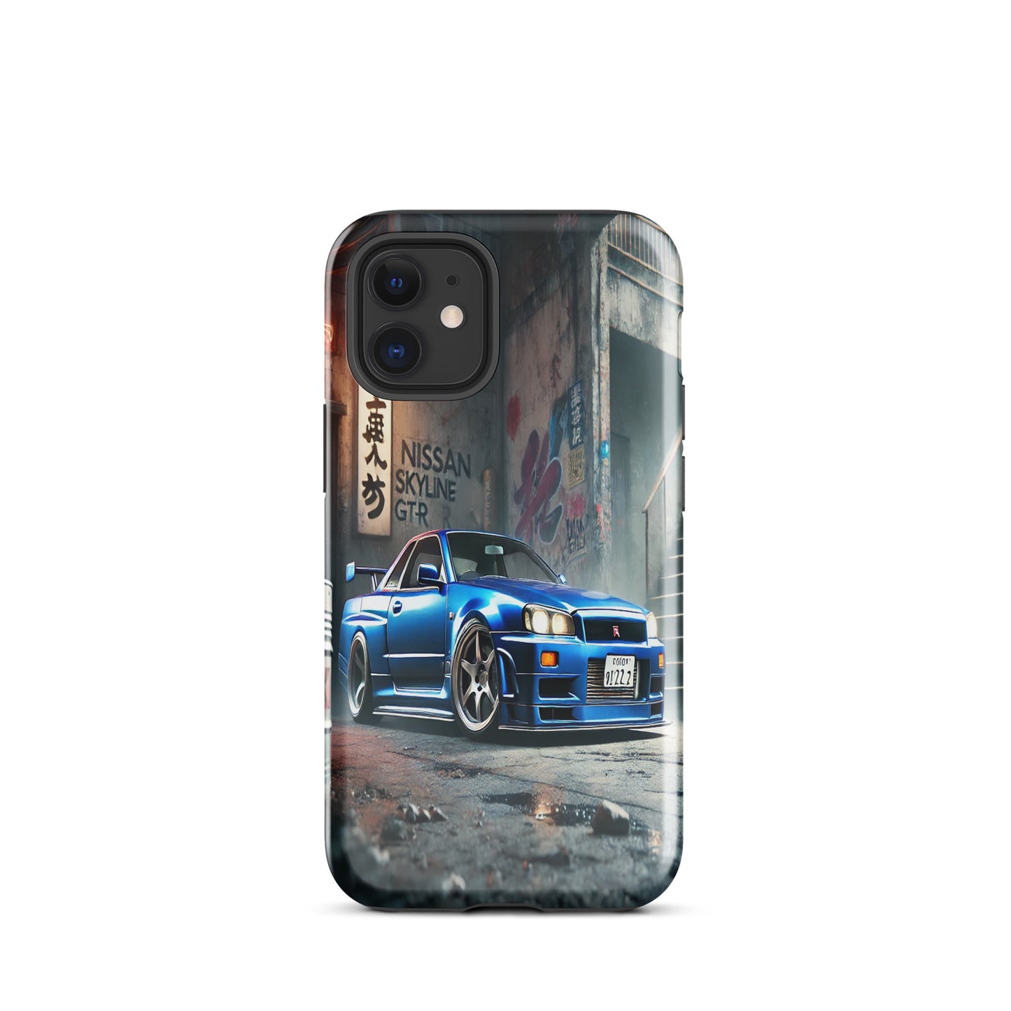 iPhone Dual-Layered Tough Case With Raised Bezel - Nissan Skyline R34 GT-R