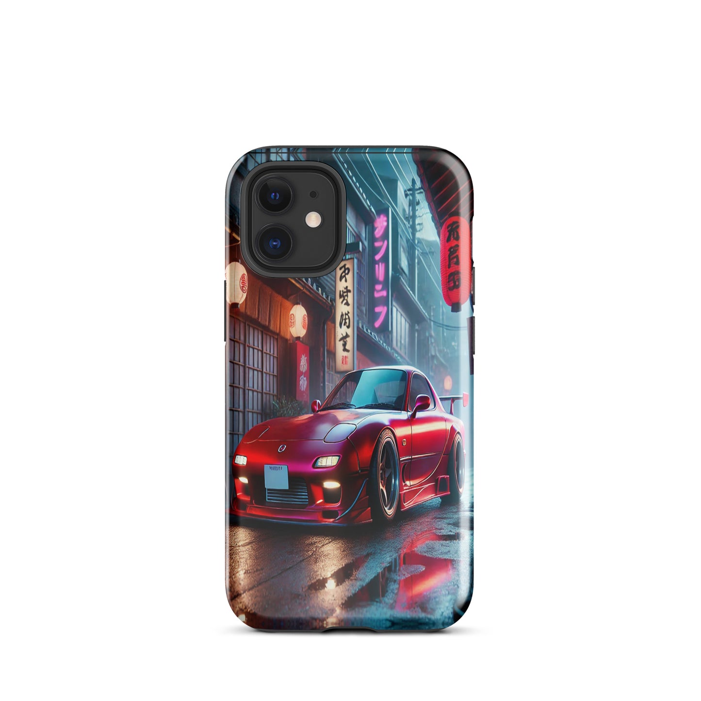 iPhone Dual-Layered Tough Case With Raised Bezel - Mazda RX7