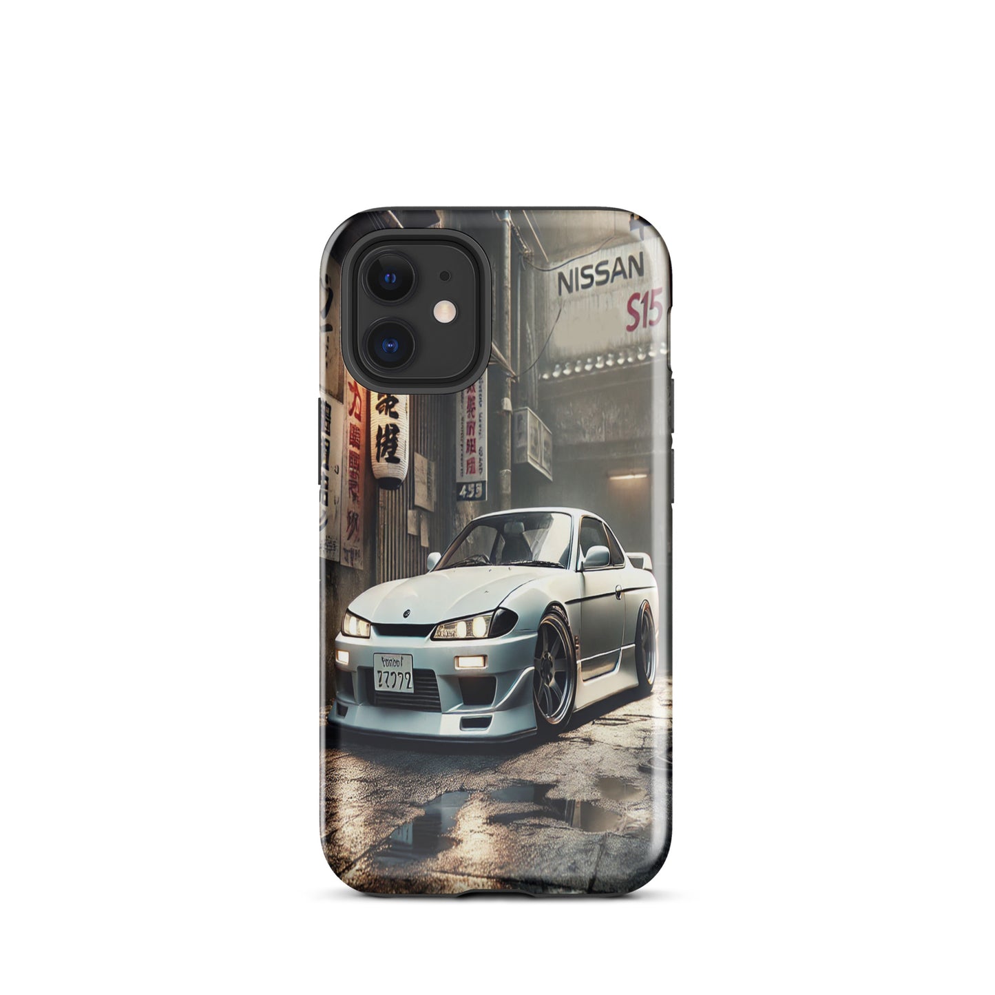 iPhone Dual-Layered Tough Case With Raised Bezel - Nissan Silvia S15
