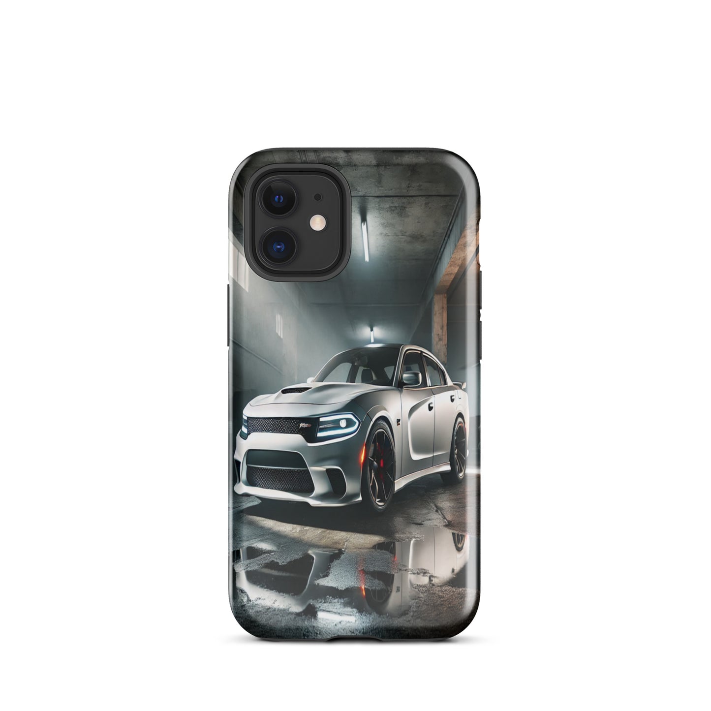iPhone Dual-Layered Tough Case With Raised Bezel - Dodge Charger Hellcat