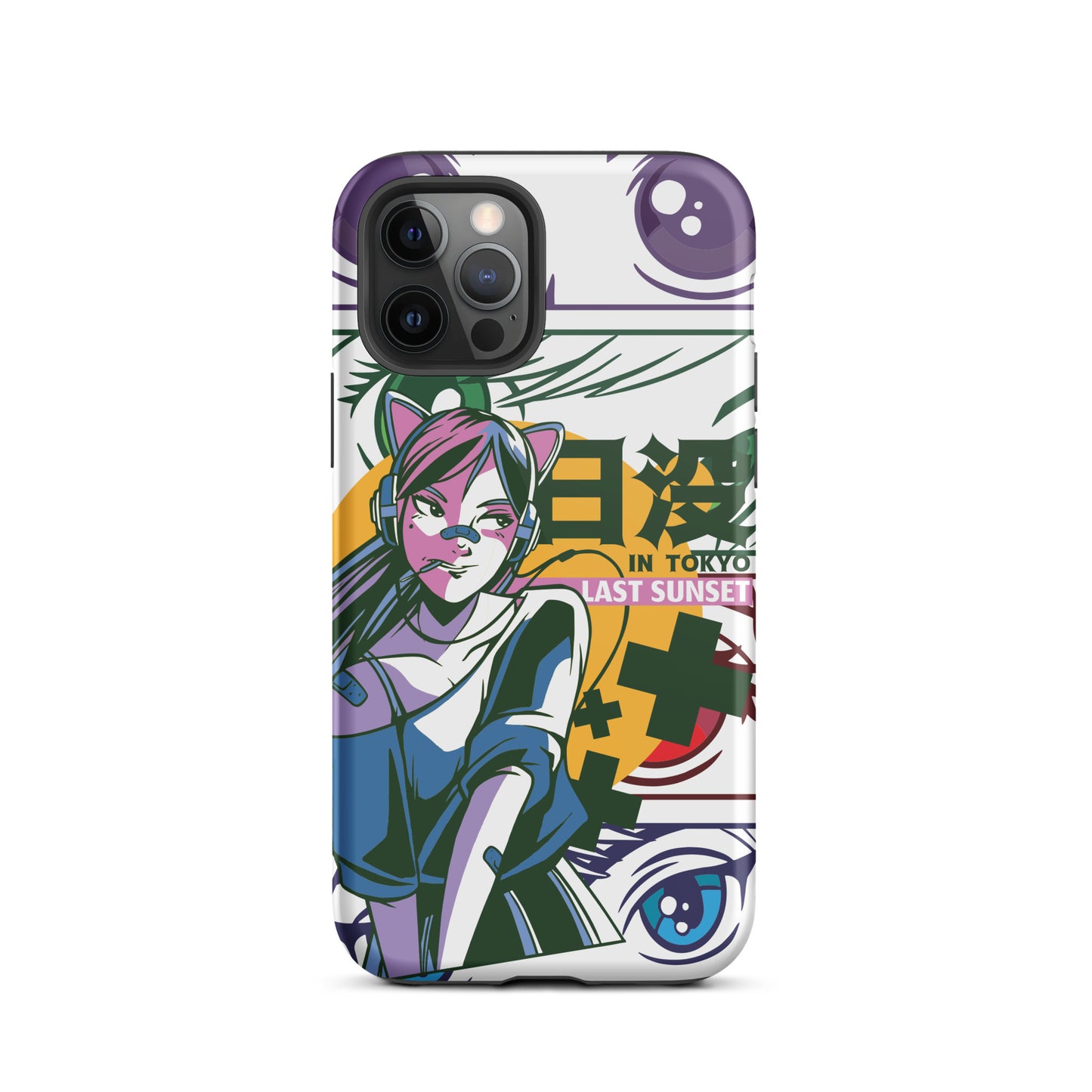iPhone Dual-Layered Tough Case With Raised Bezel - Anime Frenzy