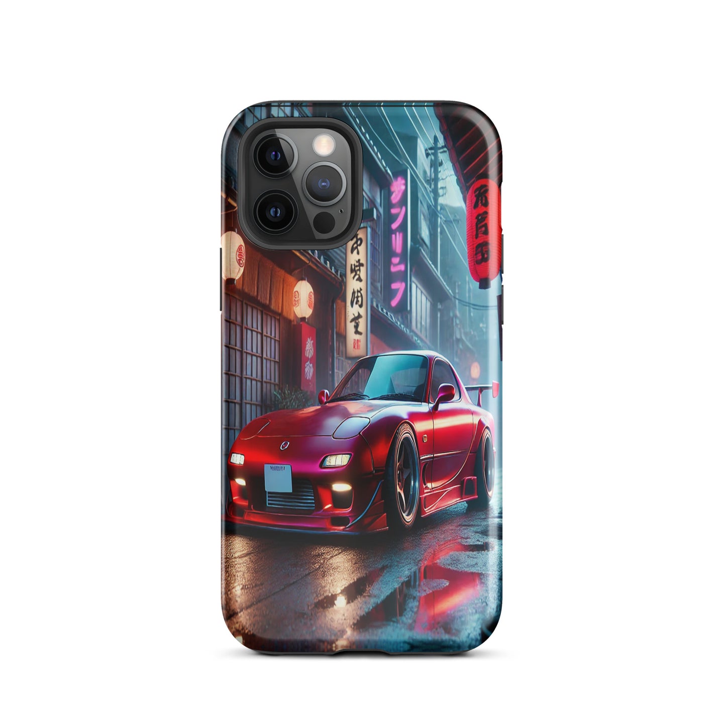 iPhone Dual-Layered Tough Case With Raised Bezel - Mazda RX7