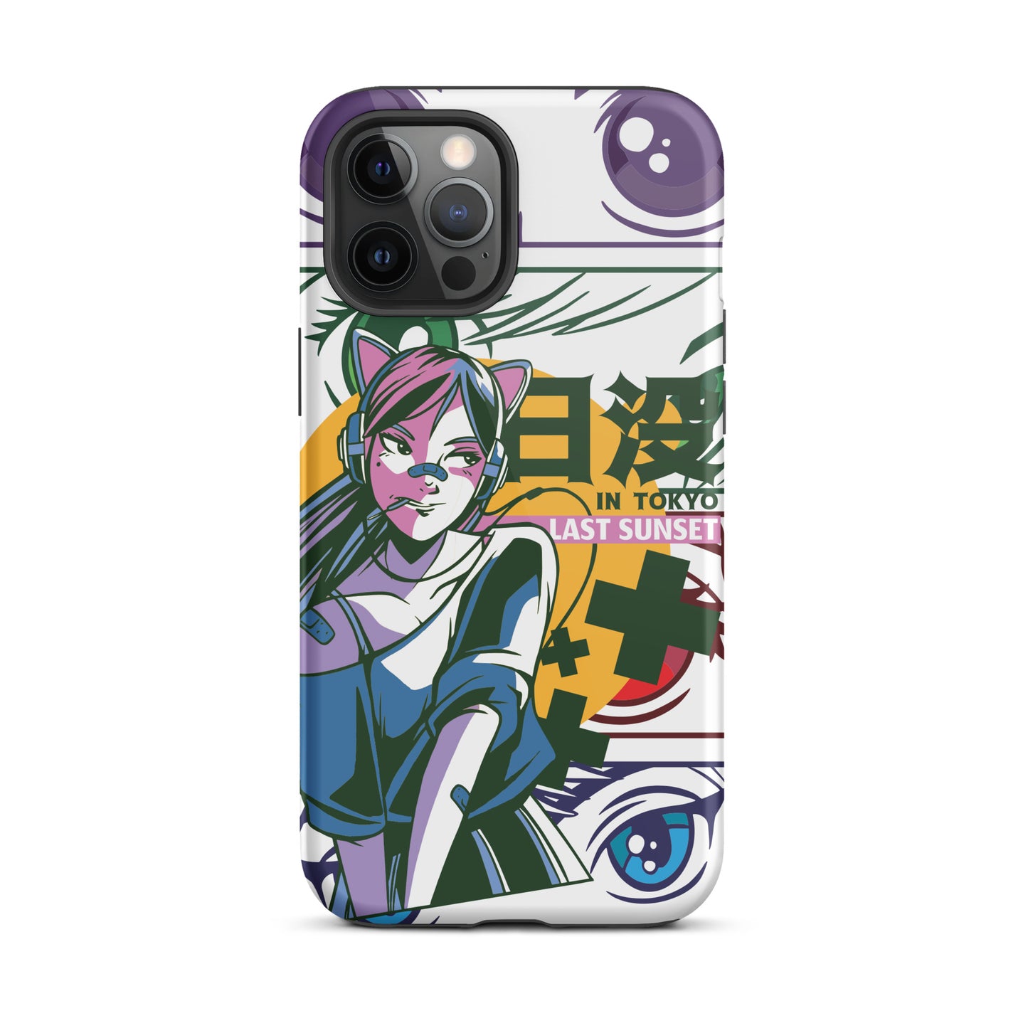 iPhone Dual-Layered Tough Case With Raised Bezel - Anime Frenzy
