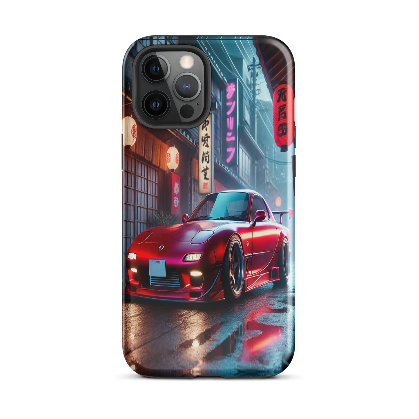 iPhone Dual-Layered Tough Case With Raised Bezel - Mazda RX7