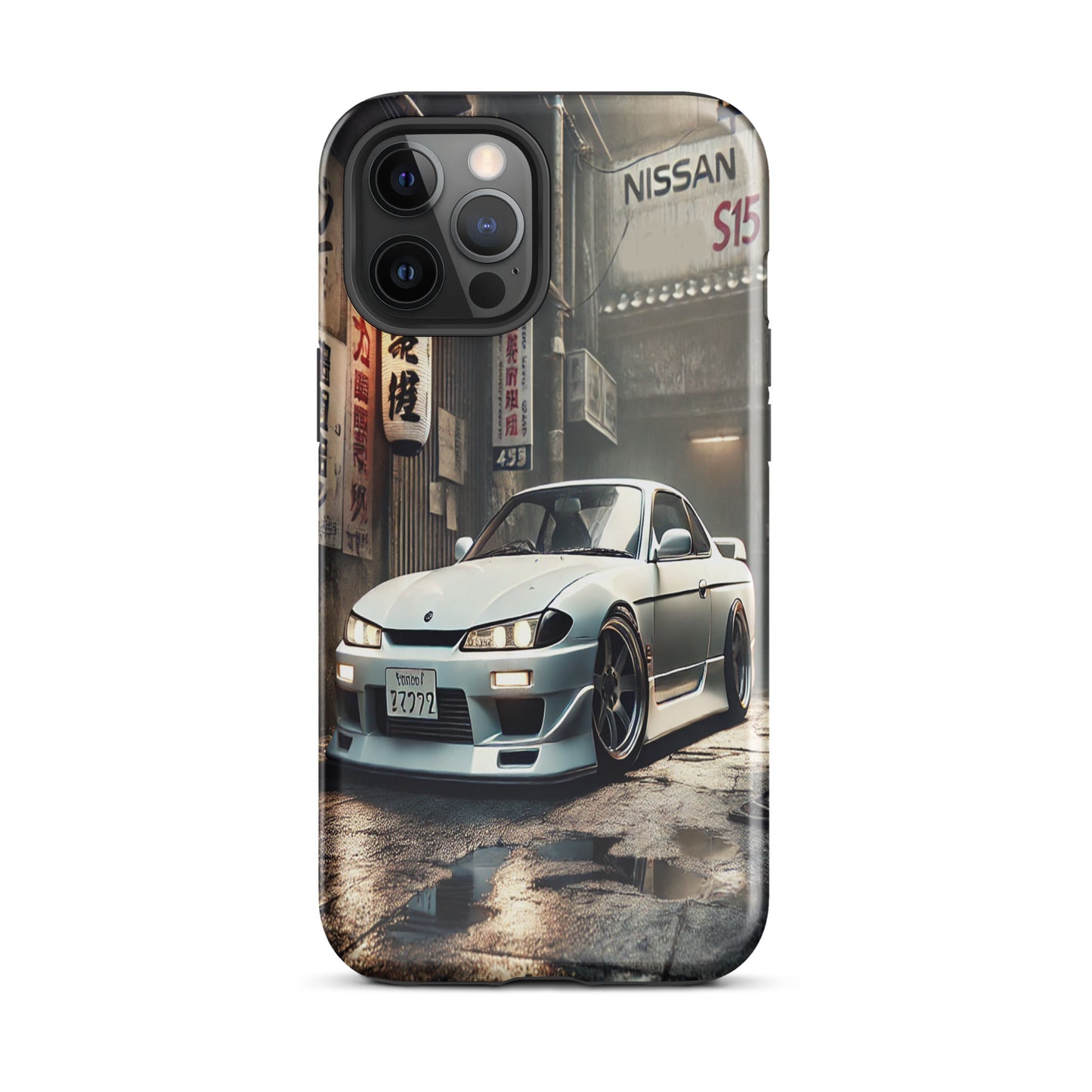 iPhone Dual-Layered Tough Case With Raised Bezel - Nissan Silvia S15