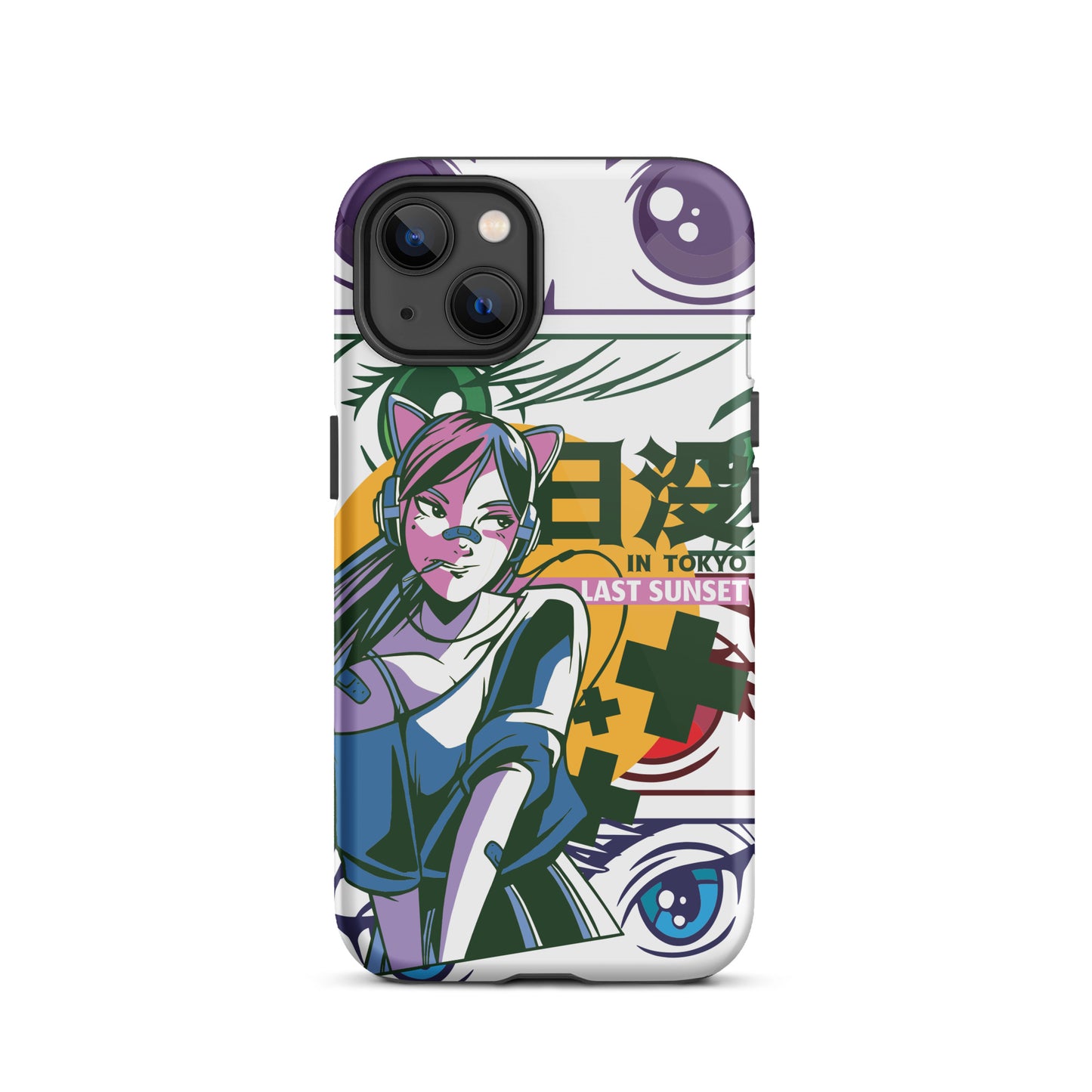 iPhone Dual-Layered Tough Case With Raised Bezel - Anime Frenzy