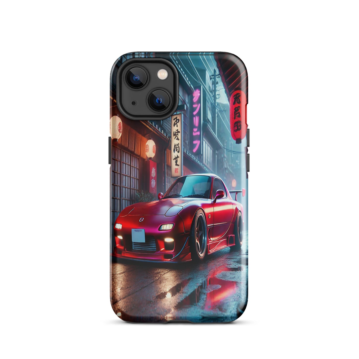 iPhone Dual-Layered Tough Case With Raised Bezel - Mazda RX7