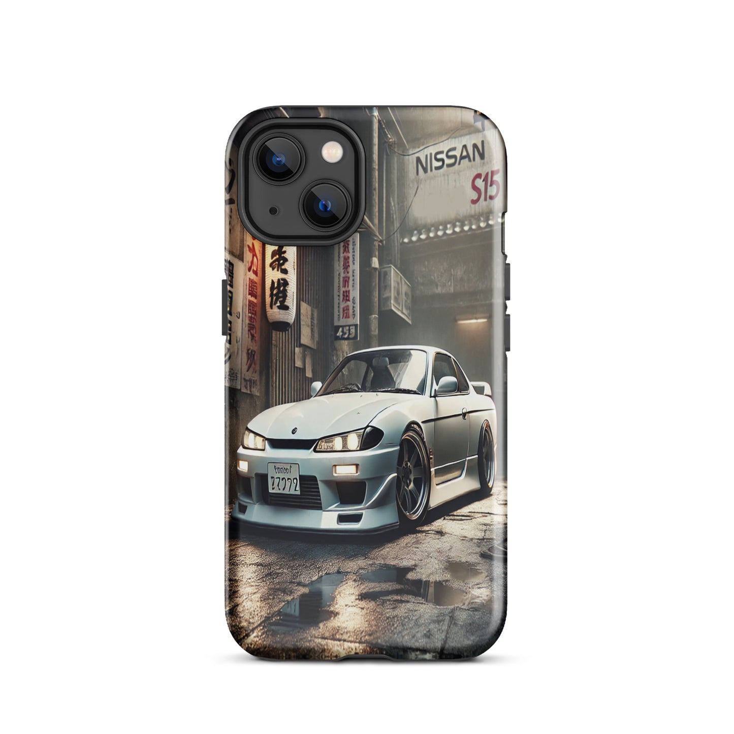 iPhone Dual-Layered Tough Case With Raised Bezel - Nissan Silvia S15