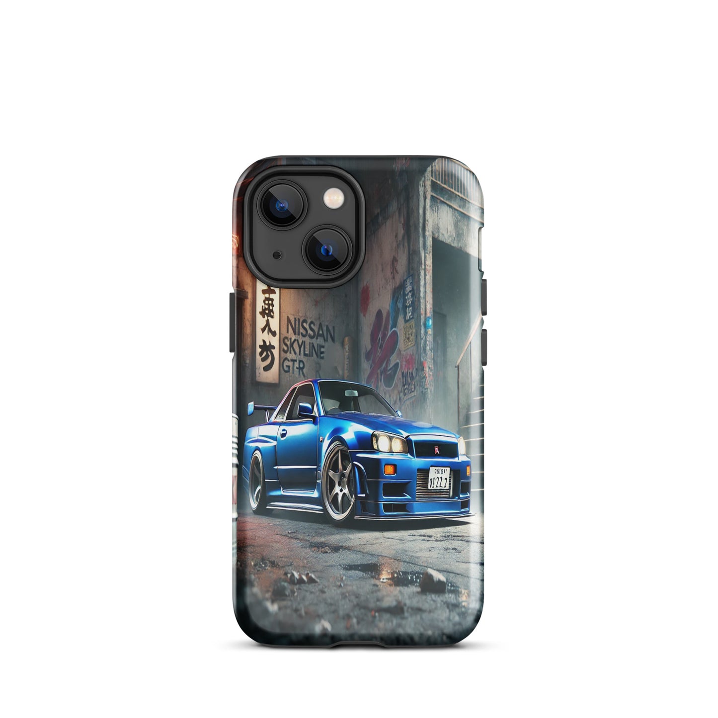 iPhone Dual-Layered Tough Case With Raised Bezel - Nissan Skyline R34 GT-R