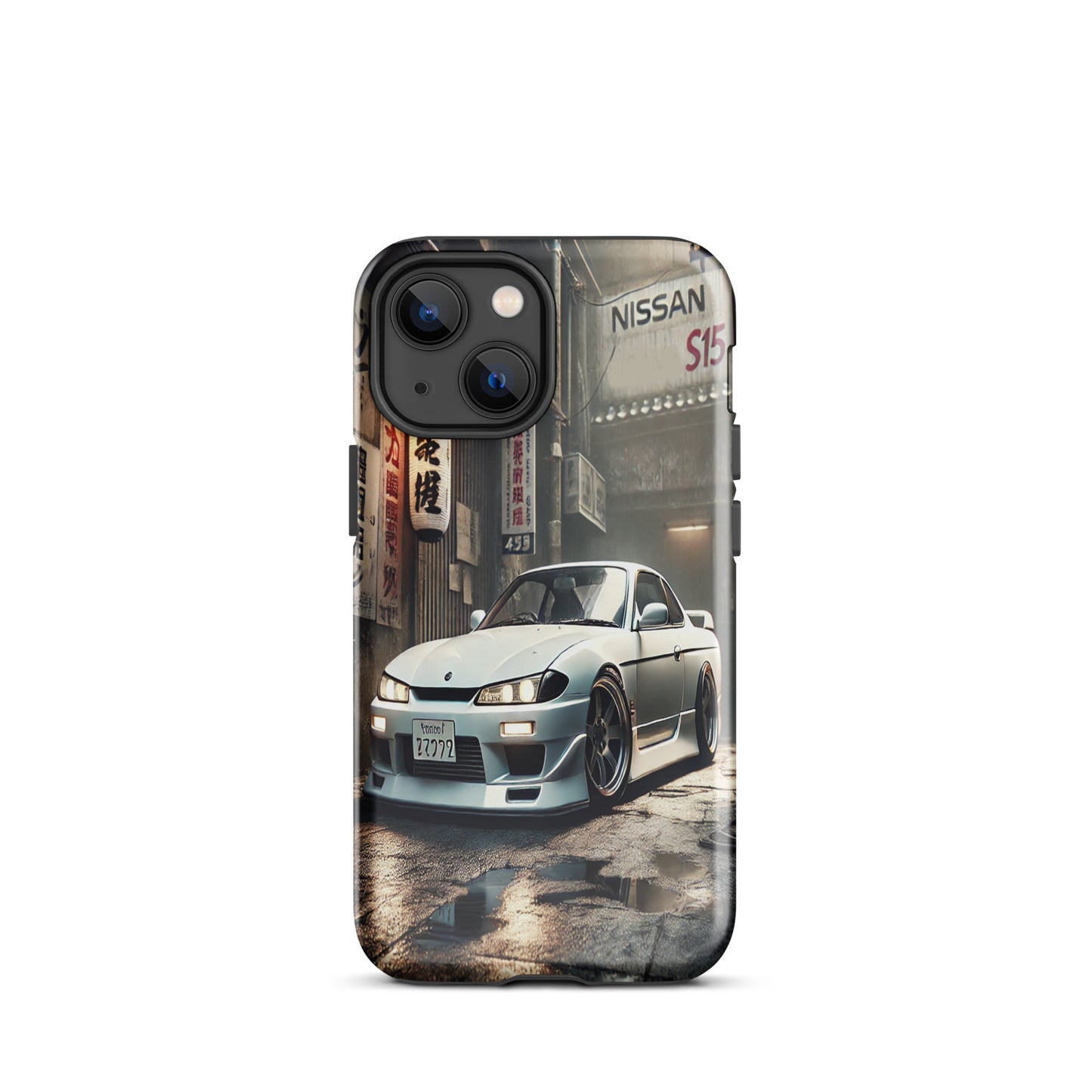 iPhone Dual-Layered Tough Case With Raised Bezel - Nissan Silvia S15