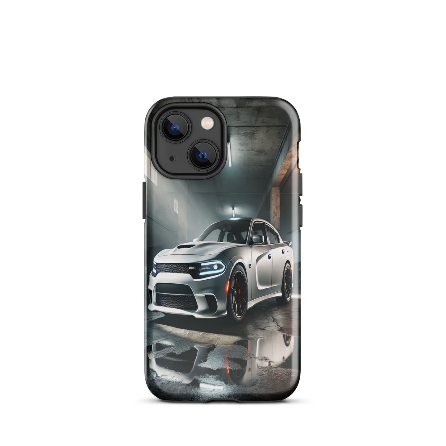 iPhone Dual-Layered Tough Case With Raised Bezel - Dodge Charger Hellcat