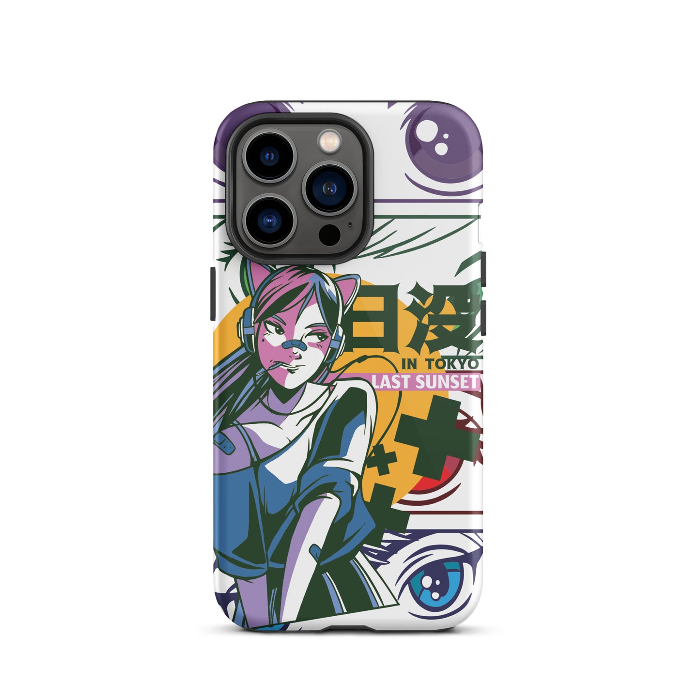 iPhone Dual-Layered Tough Case With Raised Bezel - Anime Frenzy