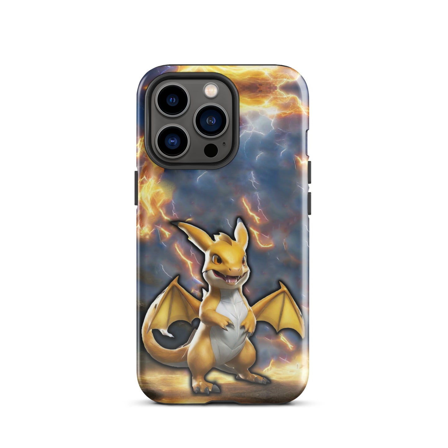 "Pokemon-themed iPhone case featuring custom design - durable protection with vibrant colors, perfect for Pokemon fans. Buy now!"