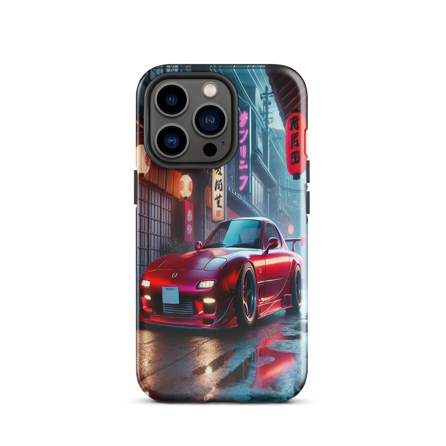 iPhone Dual-Layered Tough Case With Raised Bezel - Mazda RX7