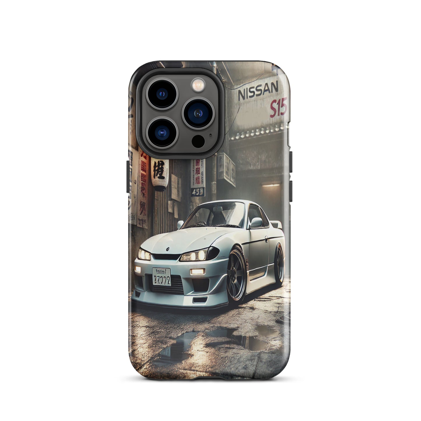 iPhone Dual-Layered Tough Case With Raised Bezel - Nissan Silvia S15