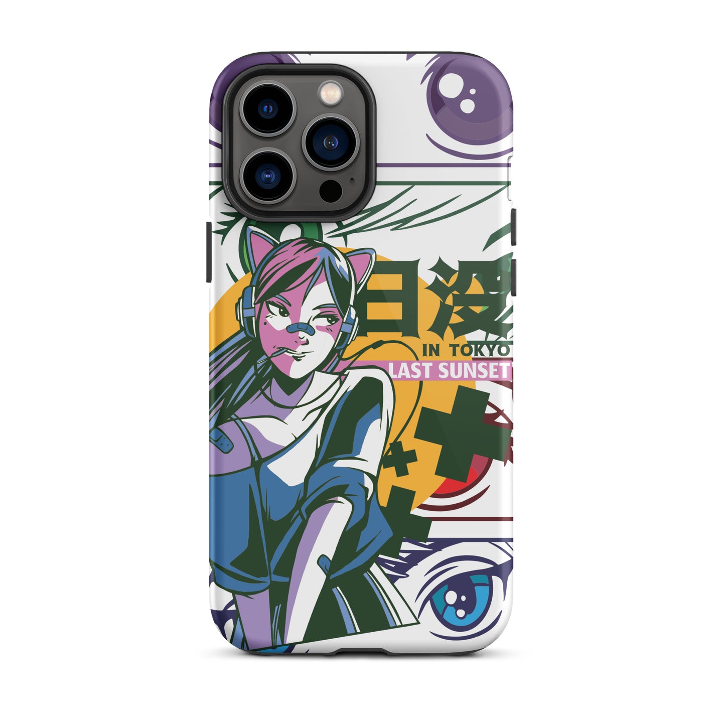 iPhone Dual-Layered Tough Case With Raised Bezel - Anime Frenzy
