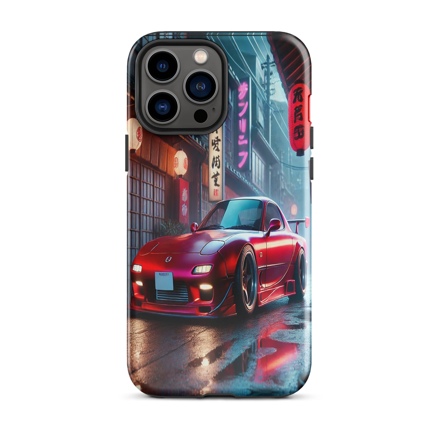 iPhone Dual-Layered Tough Case With Raised Bezel - Mazda RX7