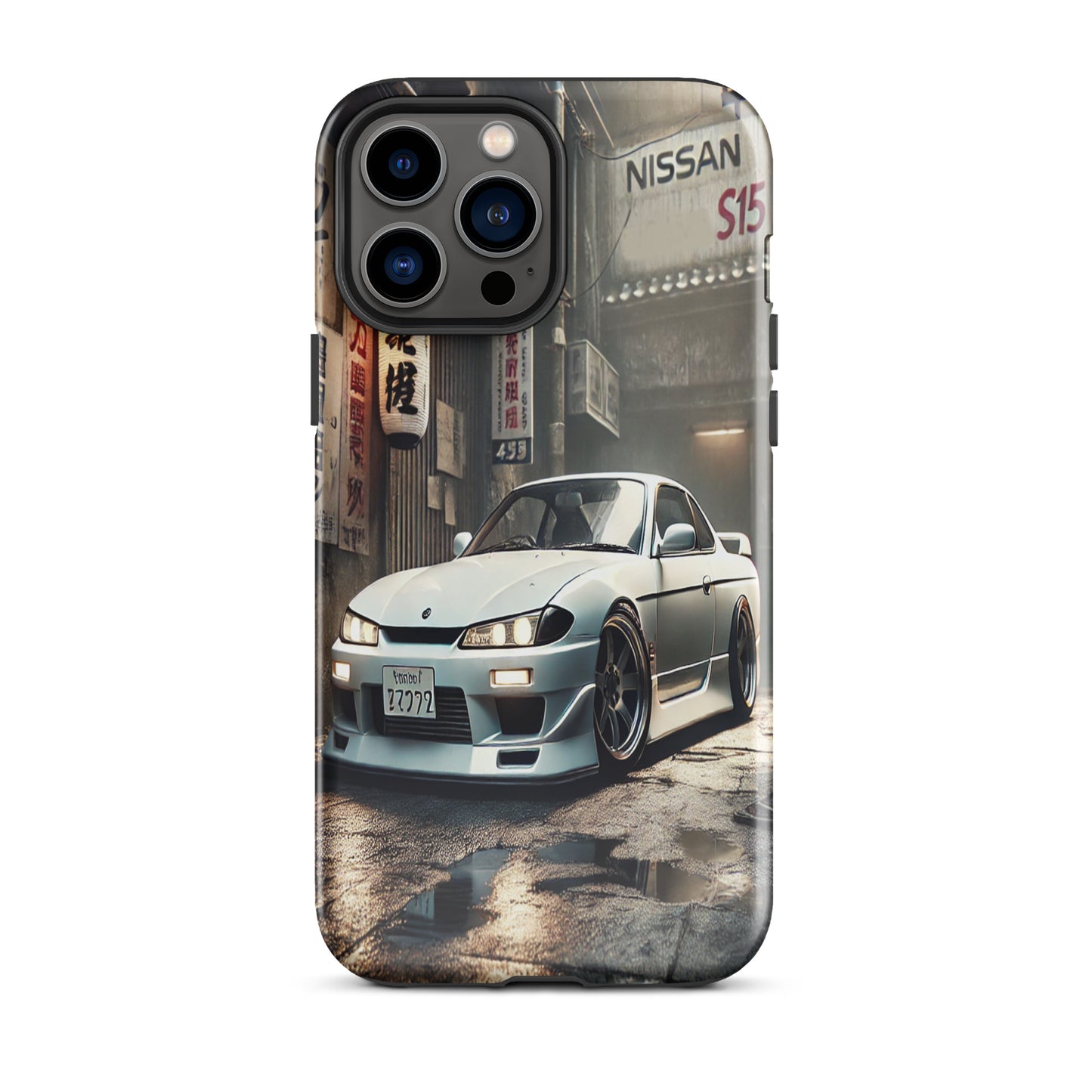 iPhone Dual-Layered Tough Case With Raised Bezel - Nissan Silvia S15