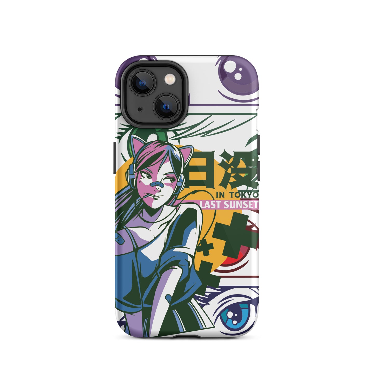 iPhone Dual-Layered Tough Case With Raised Bezel - Anime Frenzy