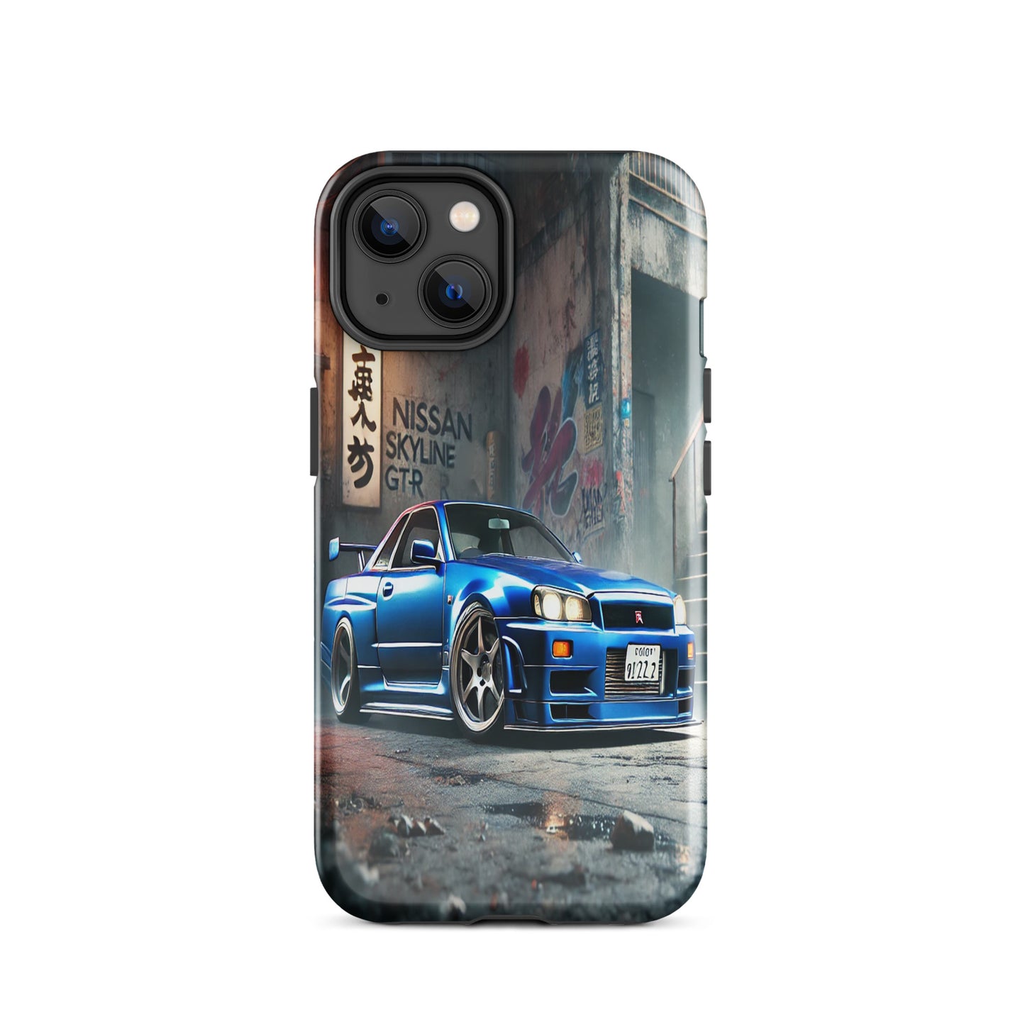 iPhone Dual-Layered Tough Case With Raised Bezel - Nissan Skyline R34 GT-R