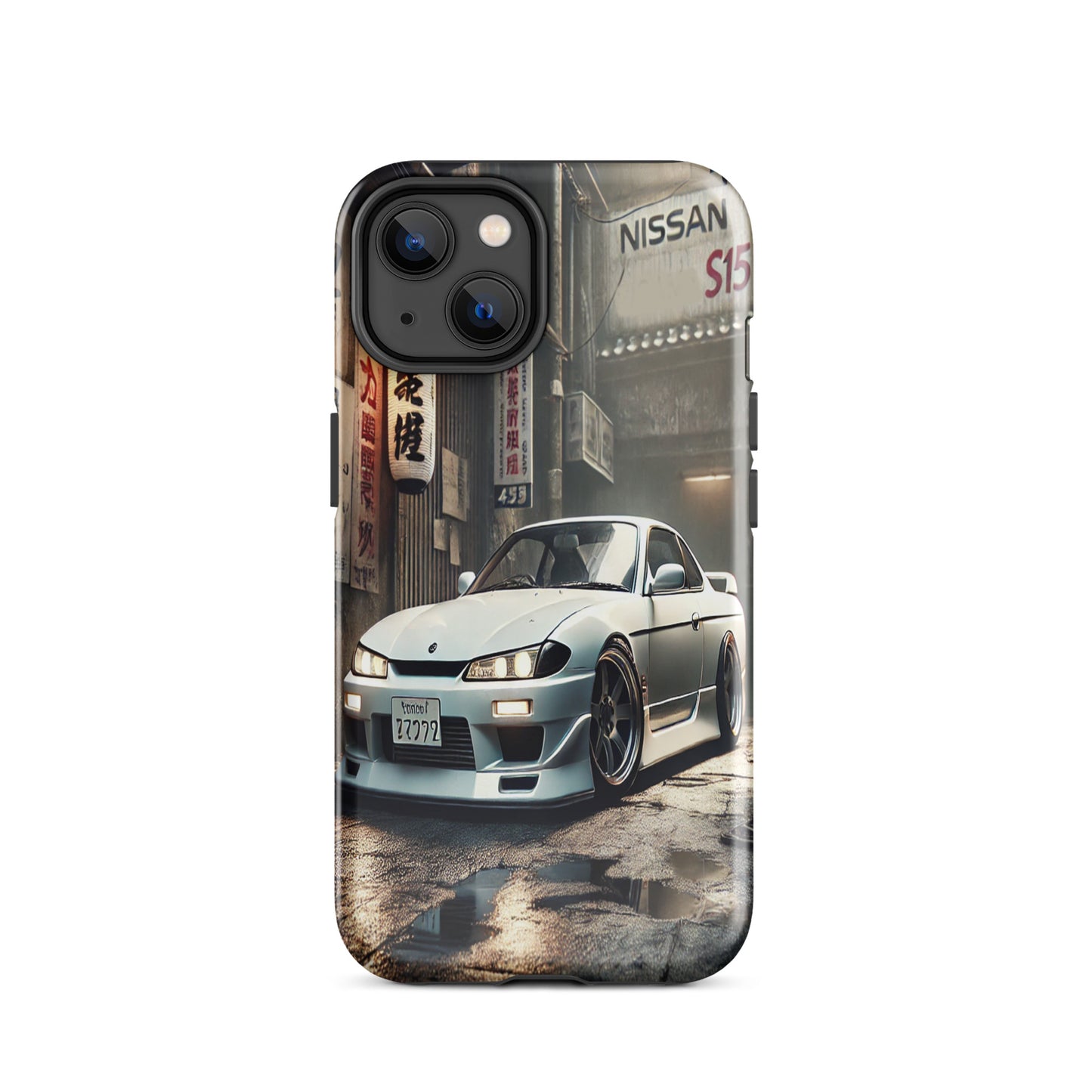 iPhone Dual-Layered Tough Case With Raised Bezel - Nissan Silvia S15