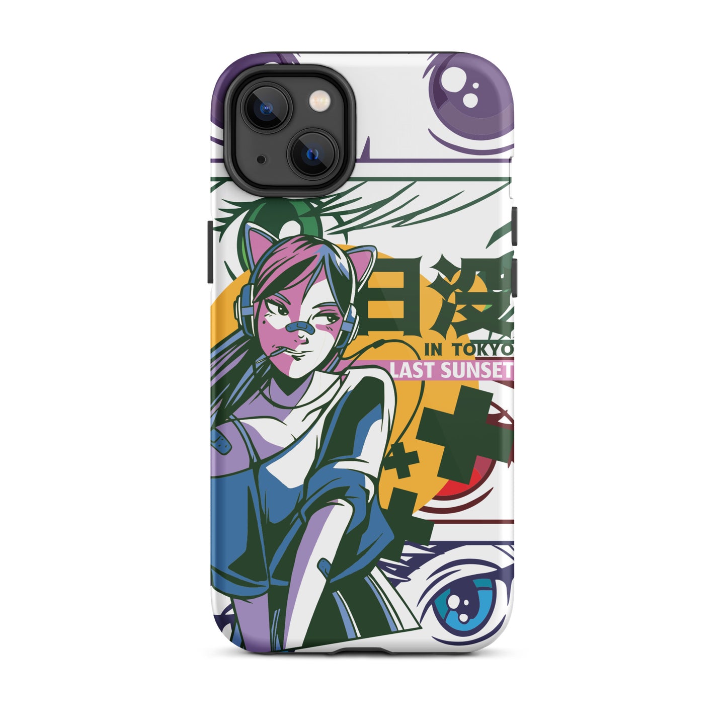 iPhone Dual-Layered Tough Case With Raised Bezel - Anime Frenzy
