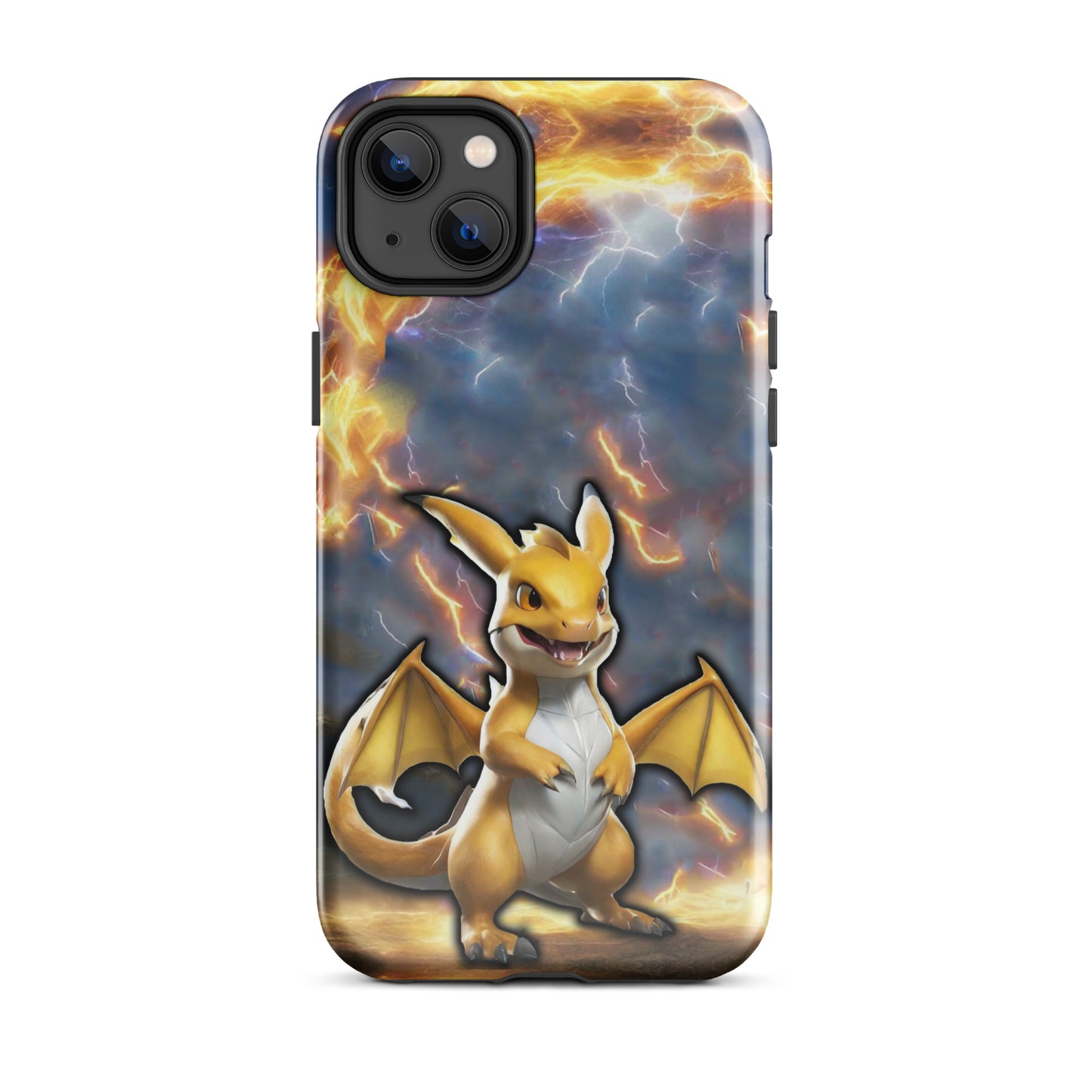 "Pokemon-themed iPhone case featuring custom design - durable protection with vibrant colors, perfect for Pokemon fans. Buy now!"