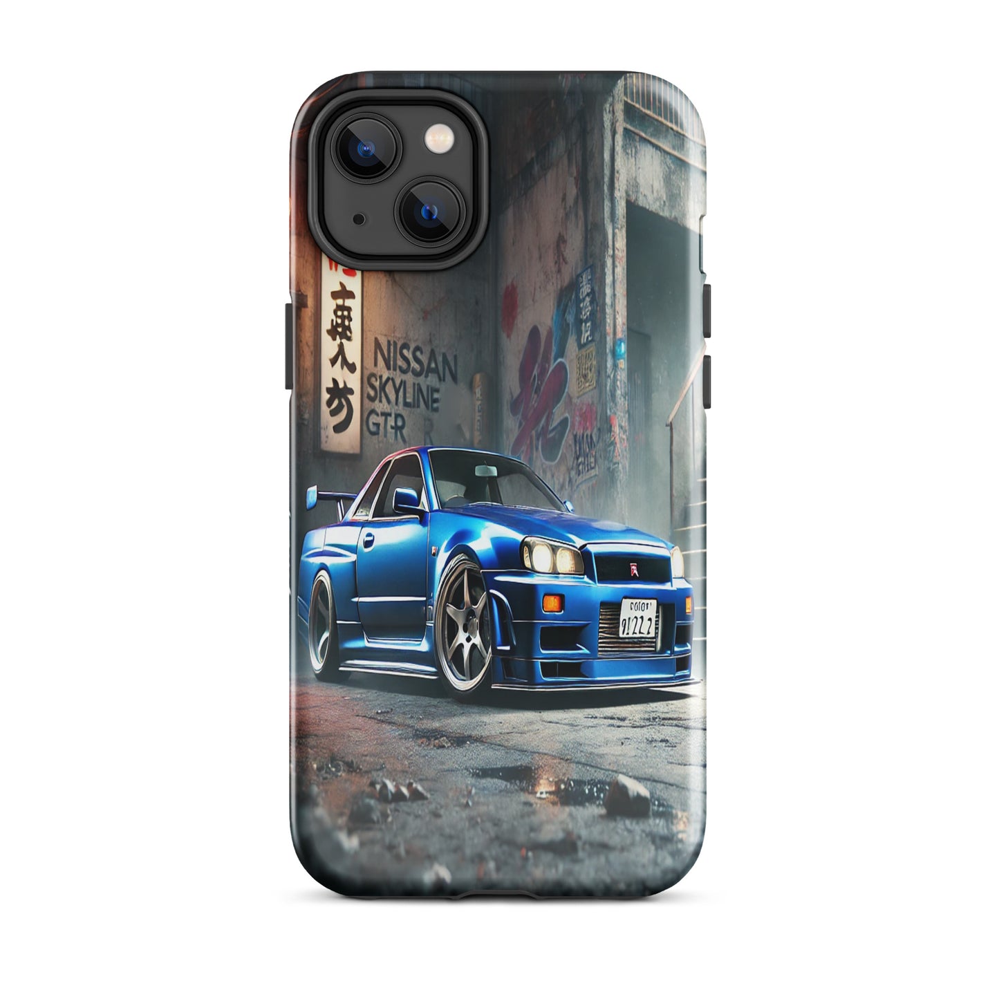 iPhone Dual-Layered Tough Case With Raised Bezel - Nissan Skyline R34 GT-R
