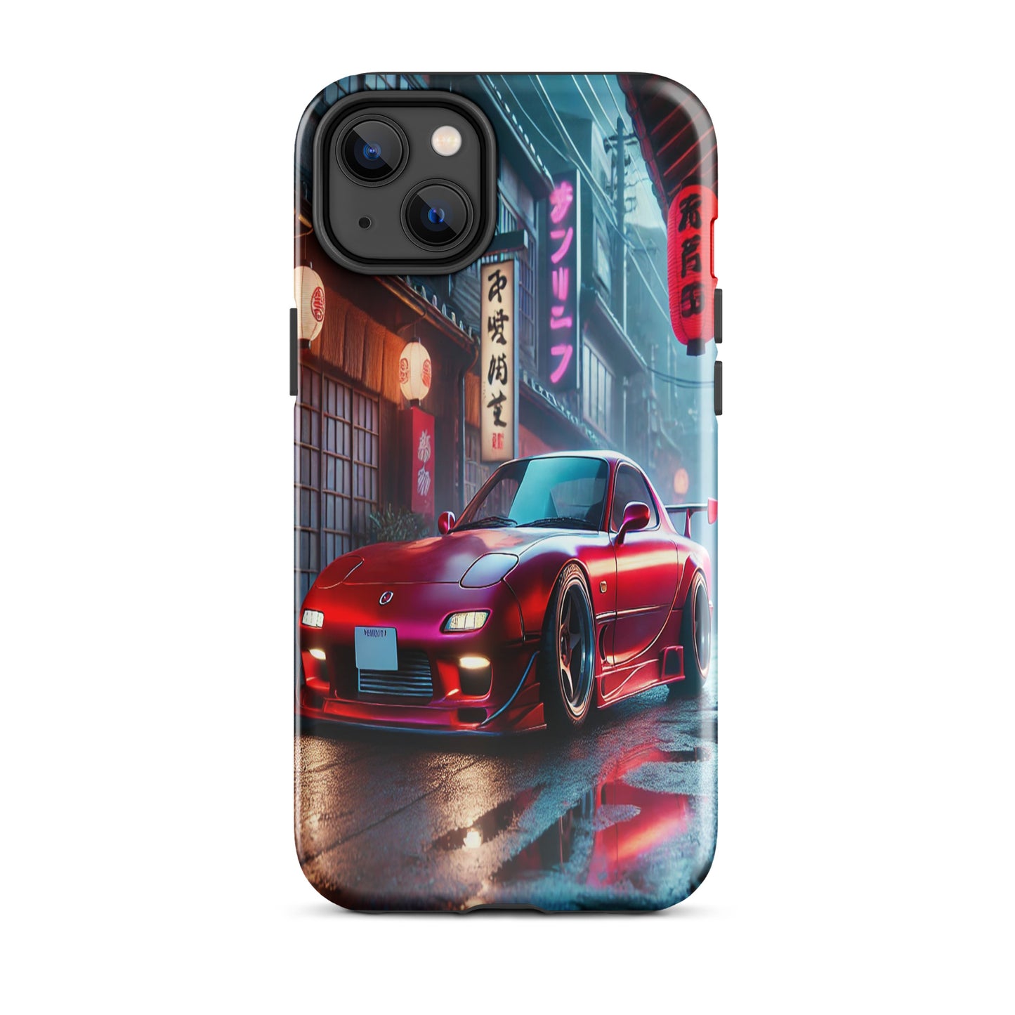 iPhone Dual-Layered Tough Case With Raised Bezel - Mazda RX7