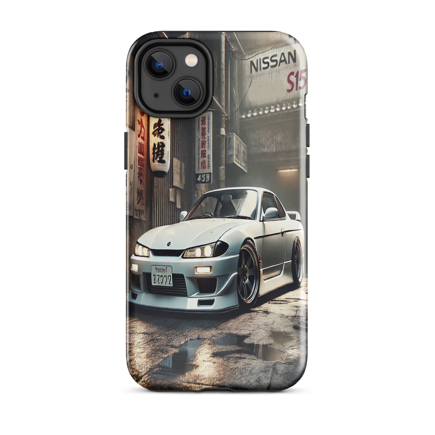 iPhone Dual-Layered Tough Case With Raised Bezel - Nissan Silvia S15