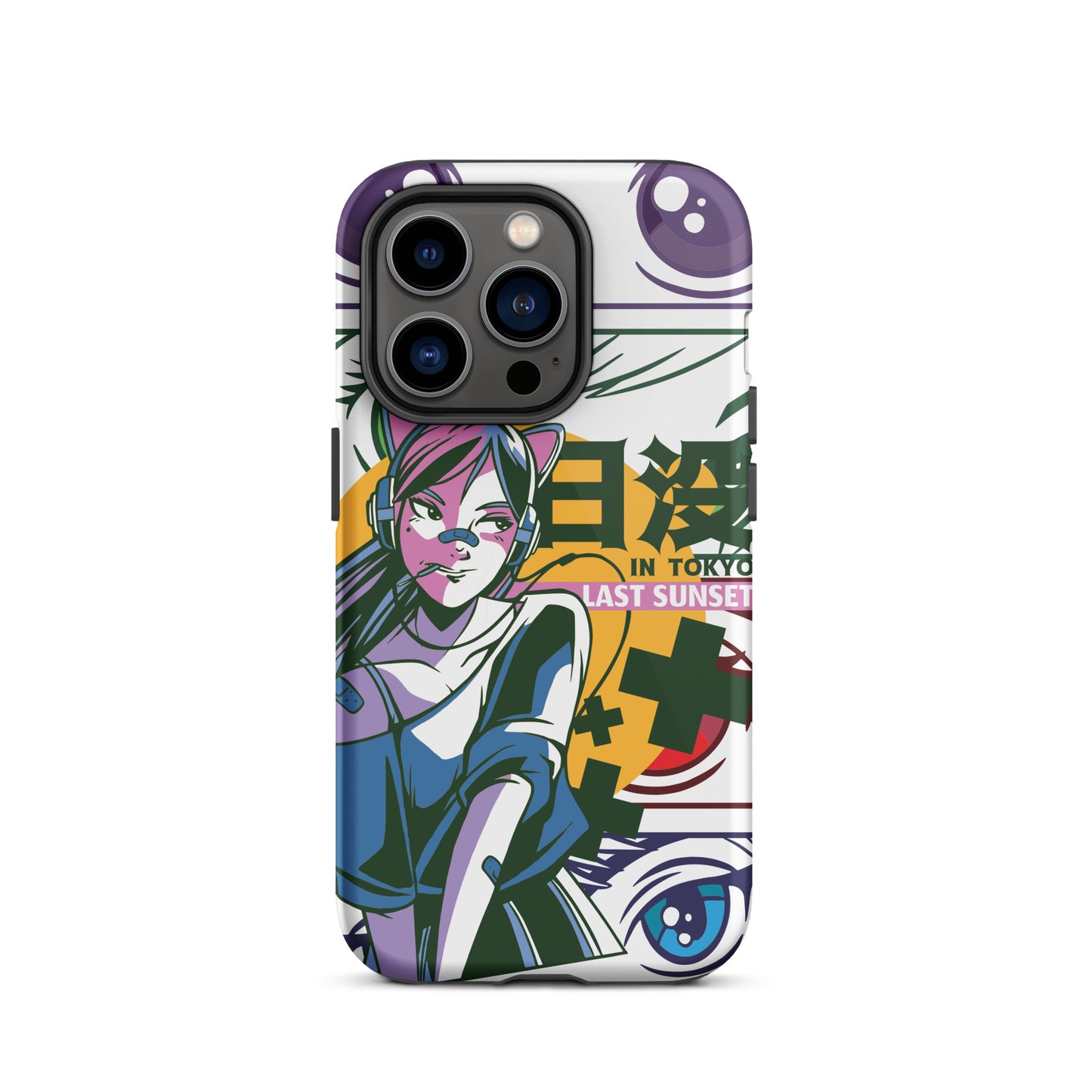 iPhone Dual-Layered Tough Case With Raised Bezel - Anime Frenzy