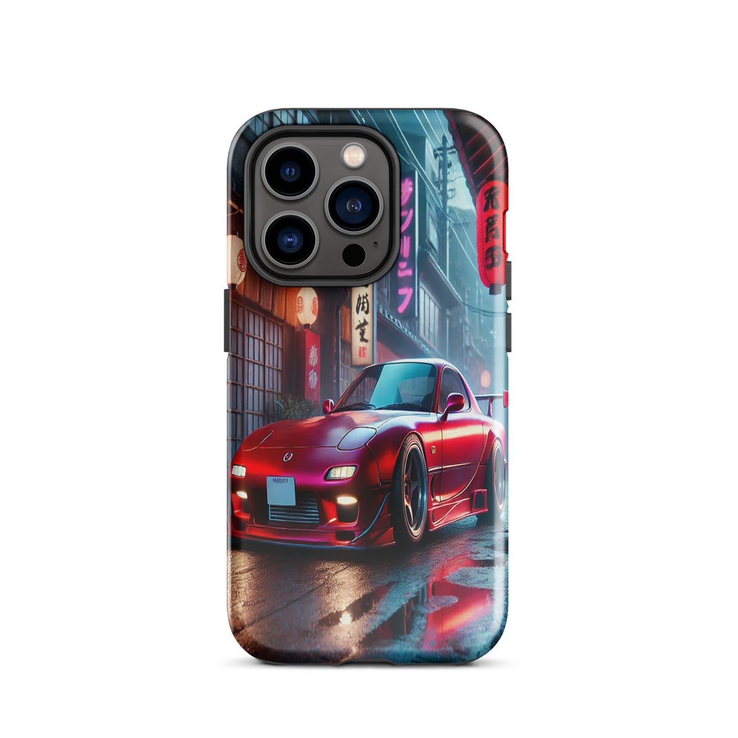 iPhone Dual-Layered Tough Case With Raised Bezel - Mazda RX7